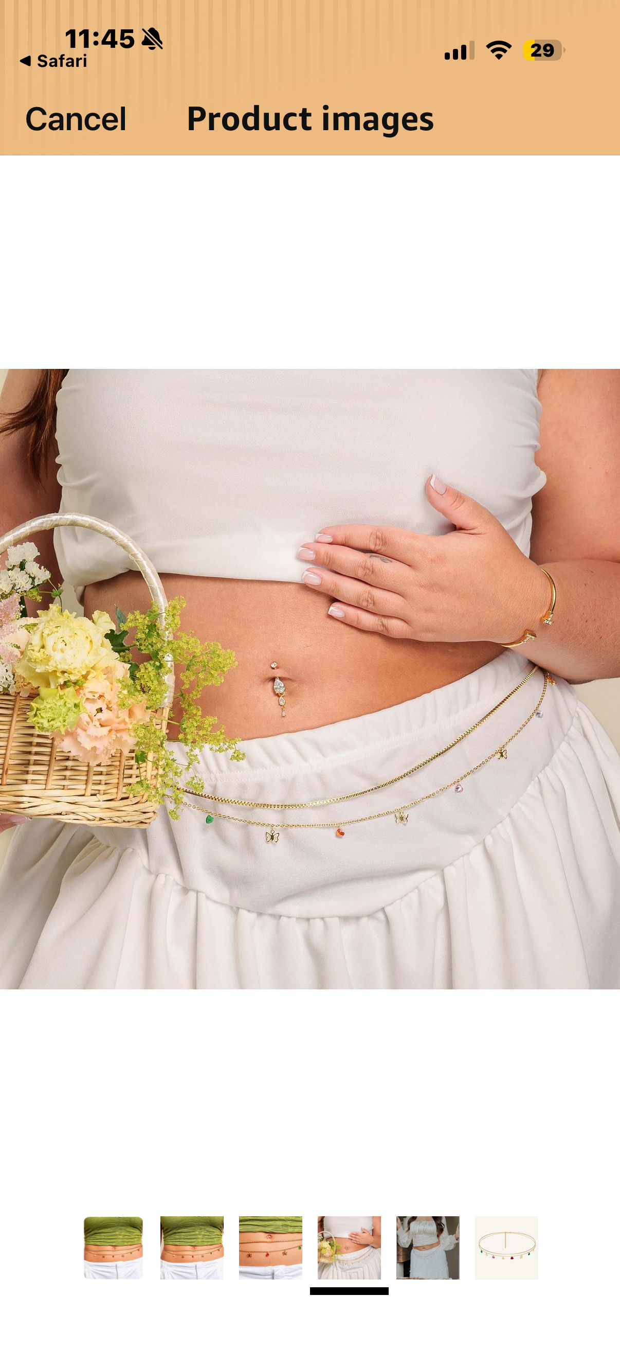 Gold Body Belly Chain for Women 14k Gold Waist Chains Boho Rhinestone Beach Adjustable Summer Belly Chain