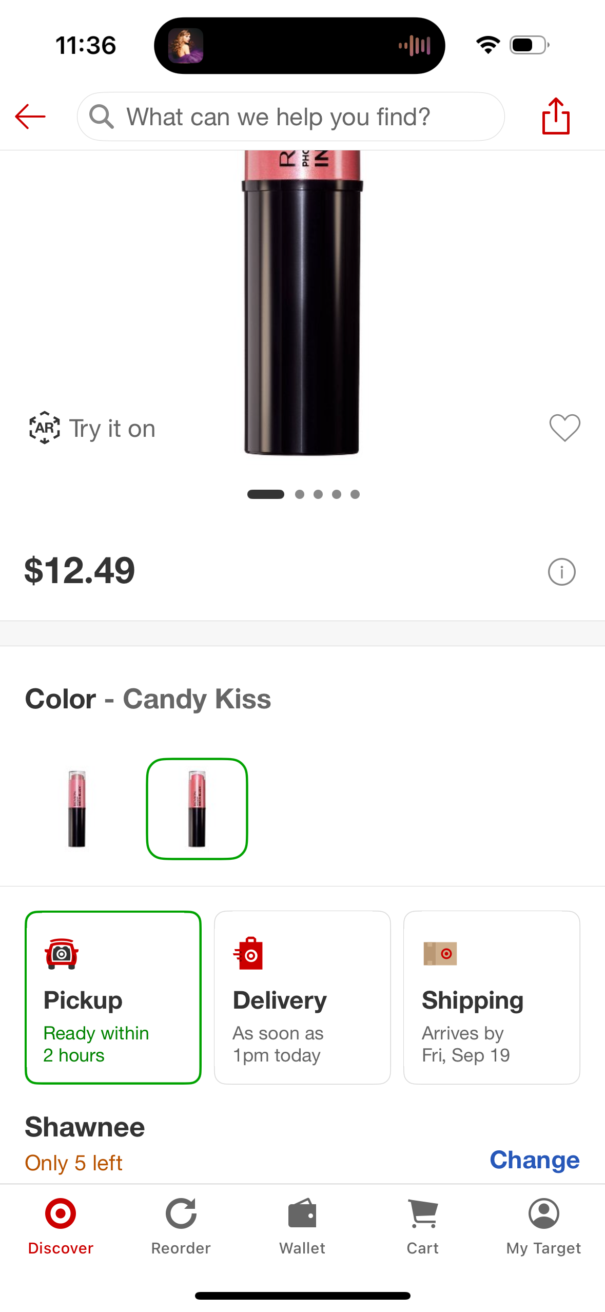 Revlon Photoready Insta-Blush Stick - Sheer, Candy Kiss - 0.31 oz