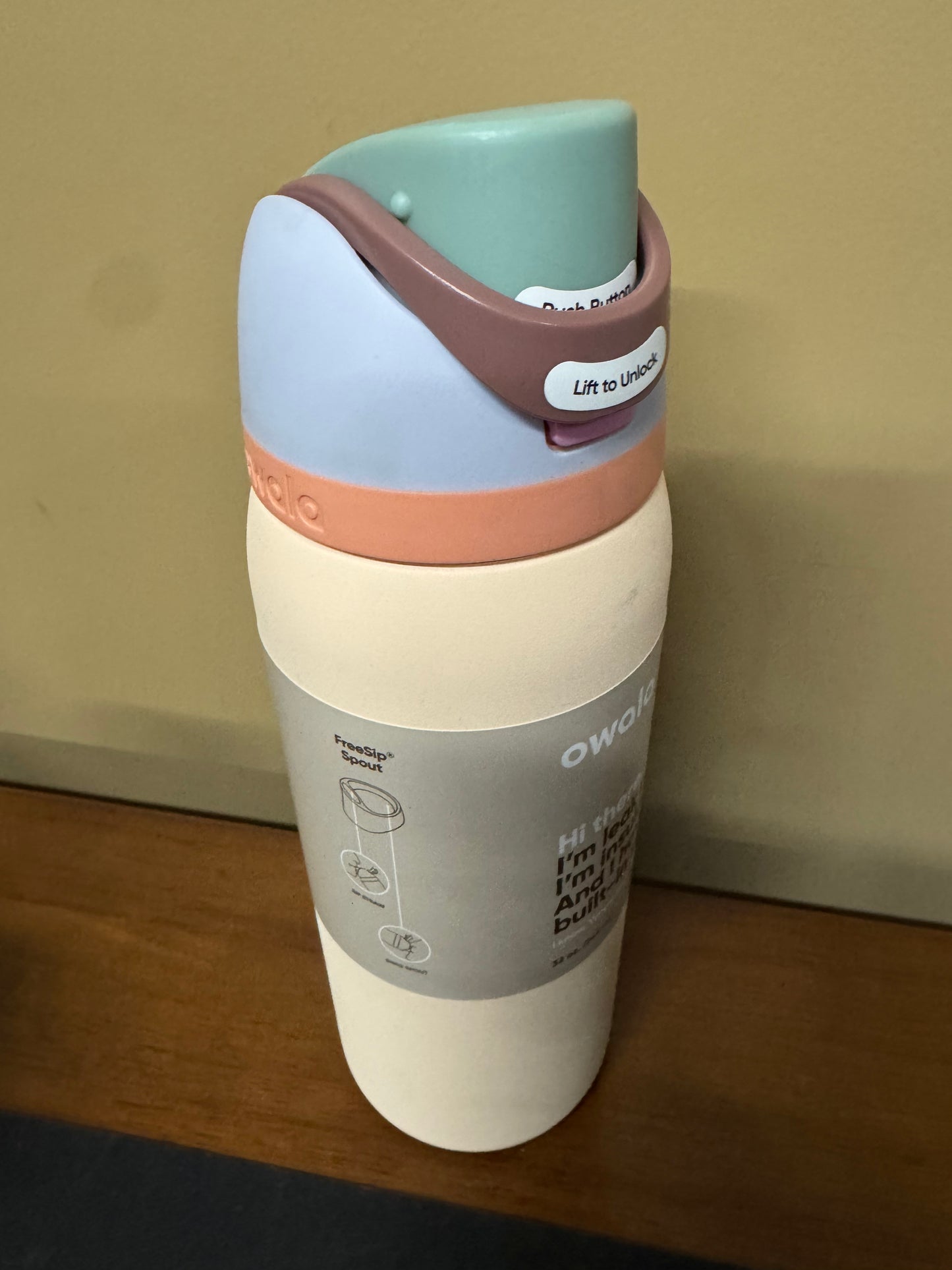 Owala 32oz FreeSip Stainless Steel Water Bottle (Blemished)
