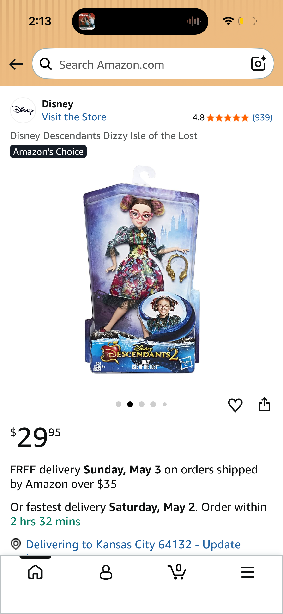 Disney Descendants Dizzy Isle of the Lost