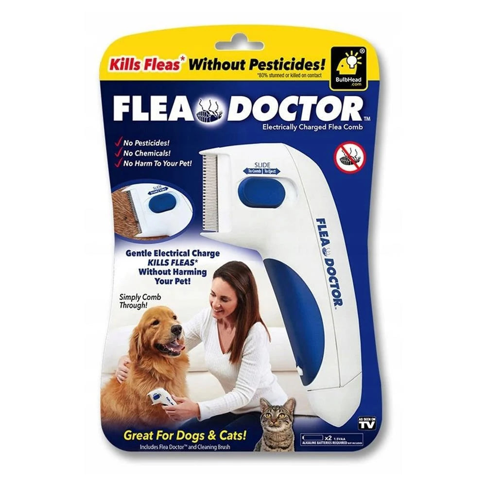 Flea Doctor Electrically Charged Flea Comb