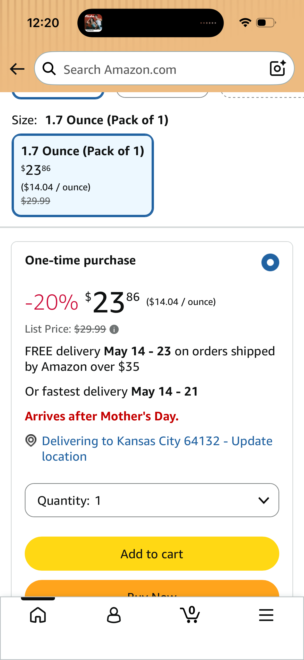 L'Oreal Paris Age Perfect Cell Renewal Anti-Aging, Anti-Wrinkle Night Moisturizer with Antioxidants 1.7 oz