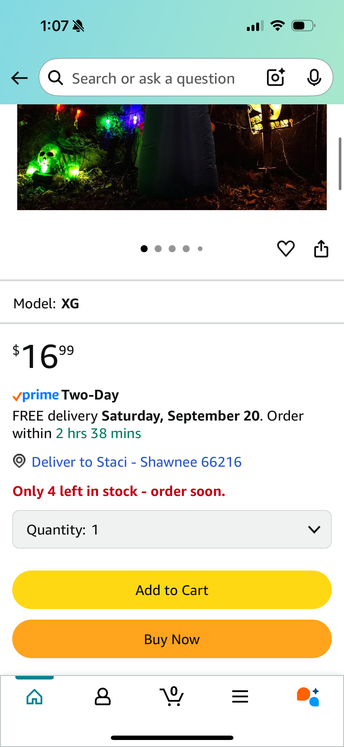 5FT Halloween Inflatable Red Face Reaper Outdoor Decoration, Built-in led Inflatable Decoration, Blow Up Yard Decoration for Roof Lawn Garden Patio Holiday Decor