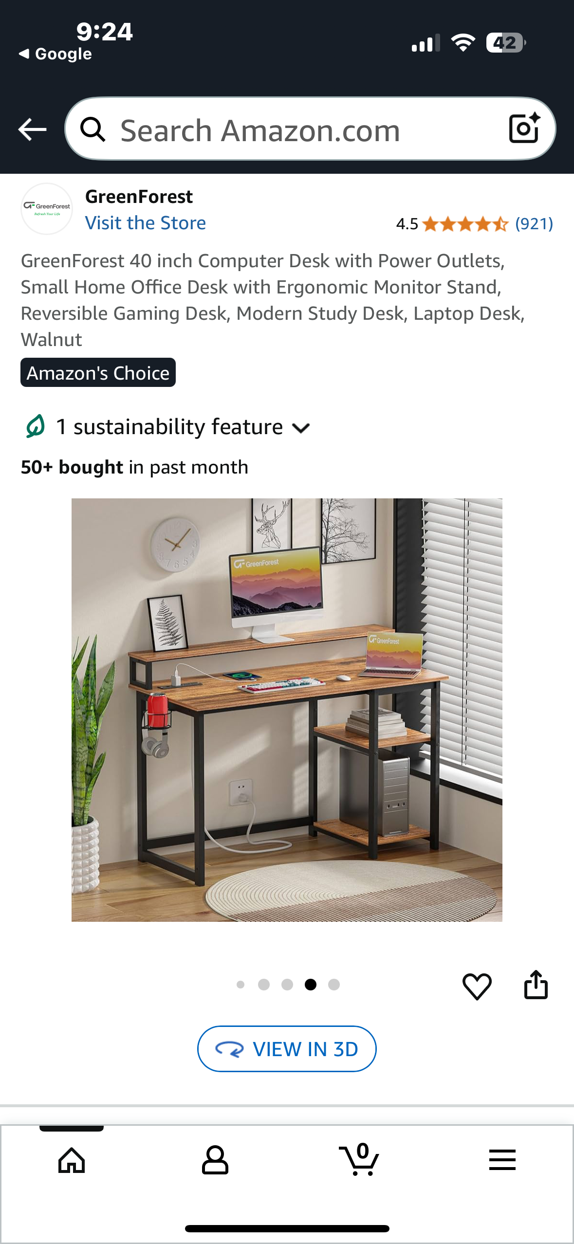GreenForest Computer Desk 140 cm with Drawers and Sockets, Home Office Desk with Storage and Printer Shelf, Work Desk with Fabric File Drawer, Study Desk with (O444)