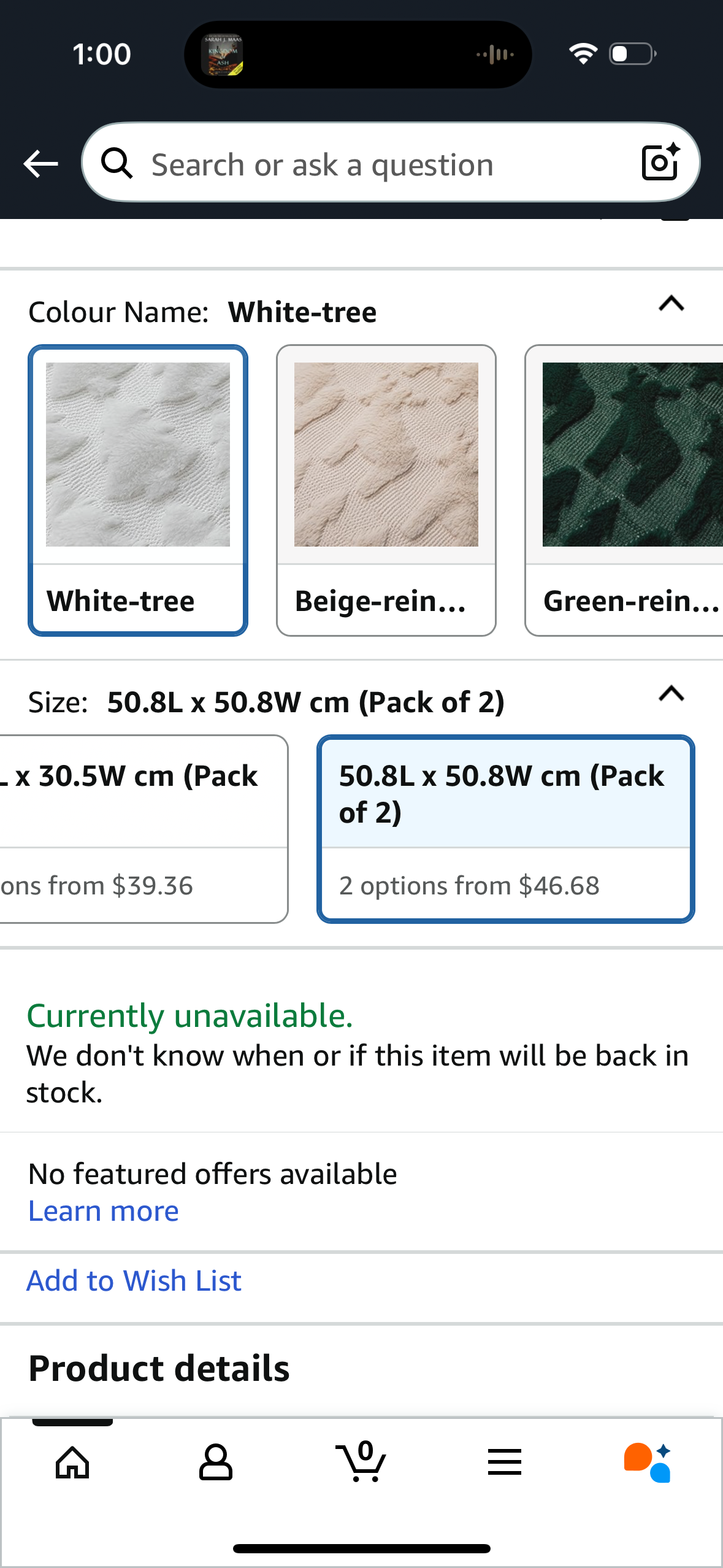 SHITURRE Christmas Tree Decorative Throw Pillow Covers Set of 2 Packs, Soft Fluffy Pillowcases for Home Décor, Boho Pillow Covers for Couch Bedroom(White-Tree, 20"x20")