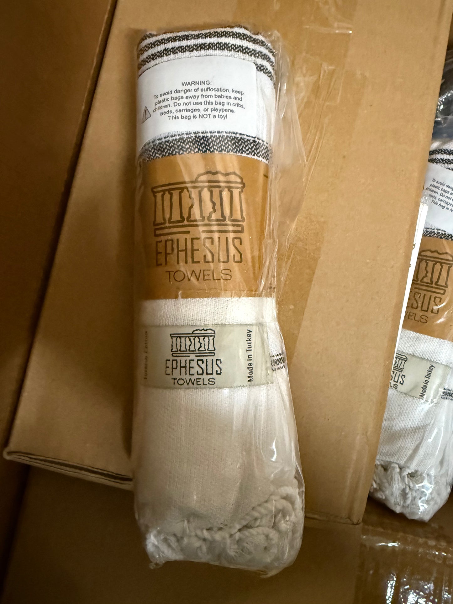 Ephesus Hand Towels - Set of 2 | 18" x 30" - Decorative Turkish Hand Towel for Bathroom, Kitchen, Guest, Face, Hair, Tea, Dishcloth