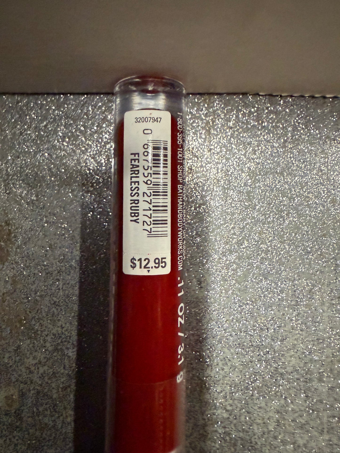 Bath and Body Fearless Ruby Lip Glossies