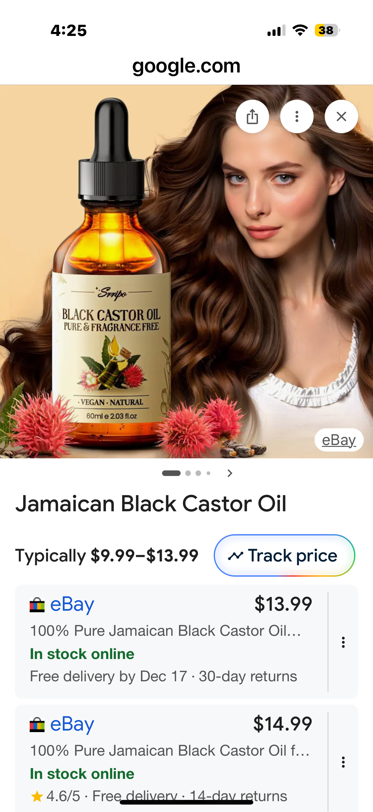 Jamaican Black Castor Oil