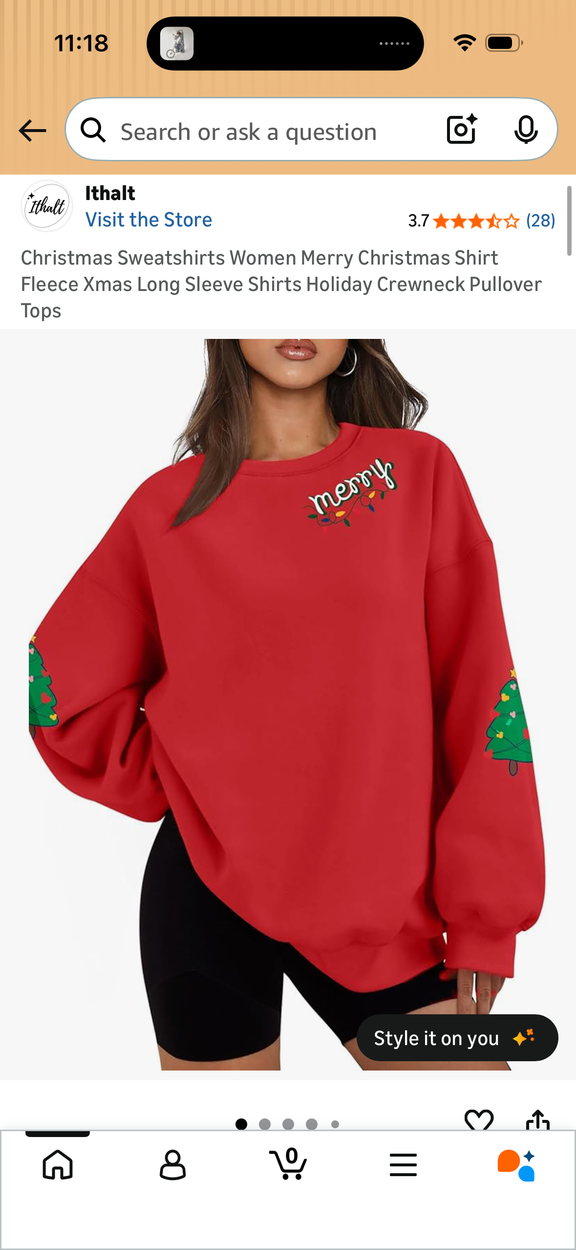 Christmas Sweatshirts Women Merry Christmas Shirt Fleece Xmas Long Sleeve Shirts Holiday Crewneck Pullover Tops (Size Small)