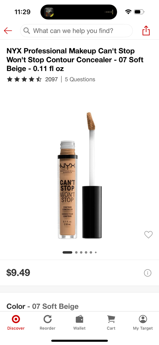 Maybelline Super Stay Matte Ink Lip Color - 10 Dreamer - 0.17 fl oz