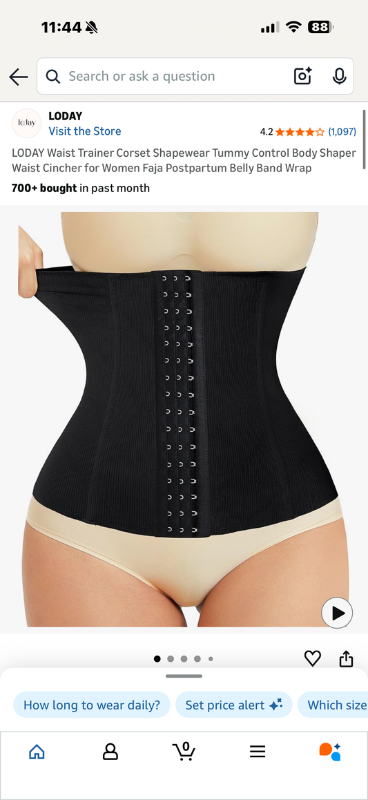 Waist Trainer Corset Shapewear Tummy Control Body Shaper Waist Cincher for Women Faja Postpartum Belly Band Wrap (4X-Large)