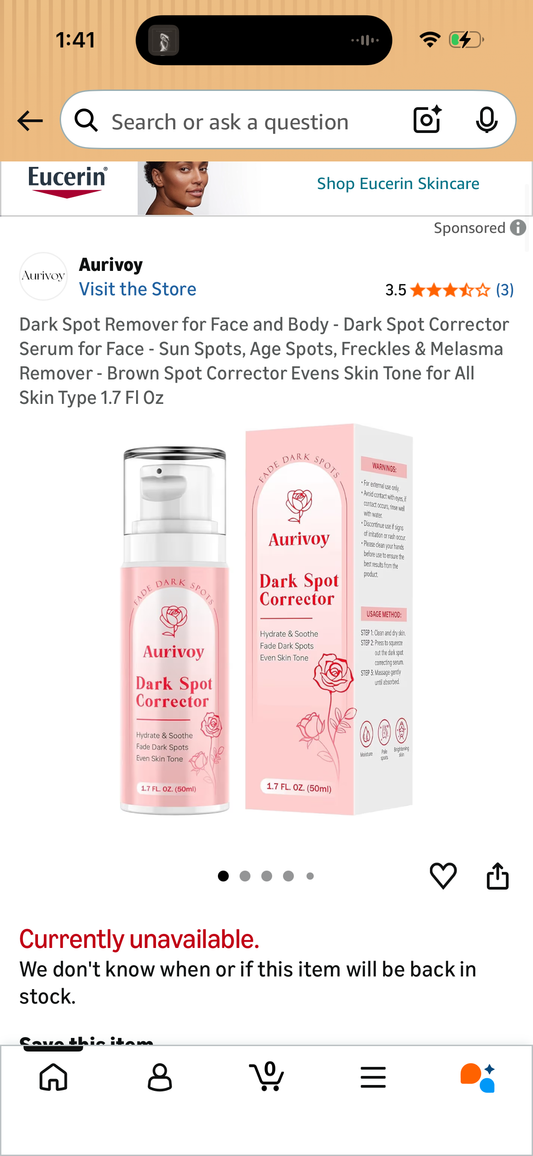 Dark Spot Remover for Face and Body - Dark Spot Corrector Serum for Face - Sun Spots, Age Spots, Freckles & Melasma Remover - Brown Spot Corrector Evens Skin Tone for All Skin Type 1.7 Fl Oz