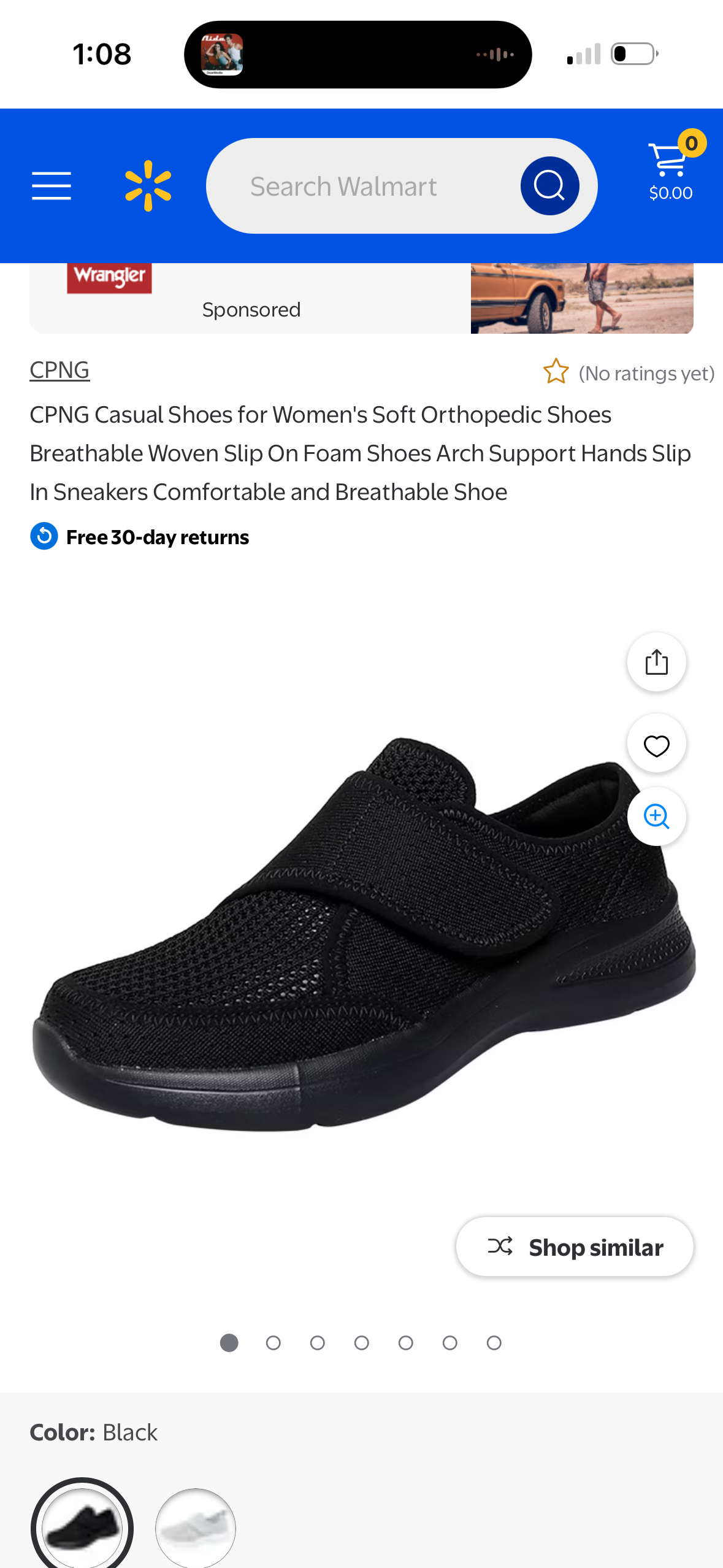 CPNG Casual Shoes for Women's Soft Orthopedic Shoes Breathable Woven Slip On Foam Shoes Arch Support Hands Slip In Sneakers Comfortable and Breathable Shoe (Size US 6 Women’s)