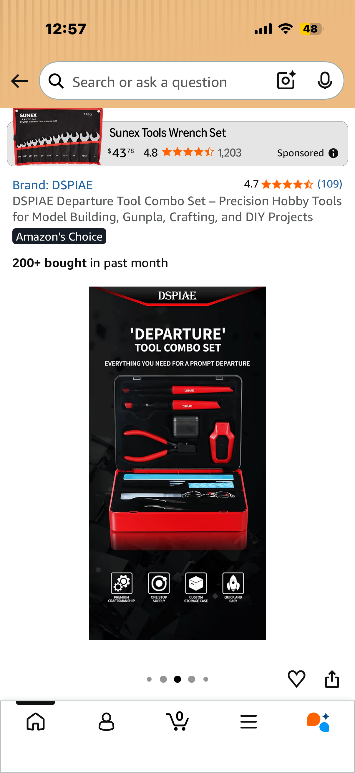 Tool Combo Set – Precision Hobby Tools for Model Building, Gunpla, Crafting, and DIY Projects