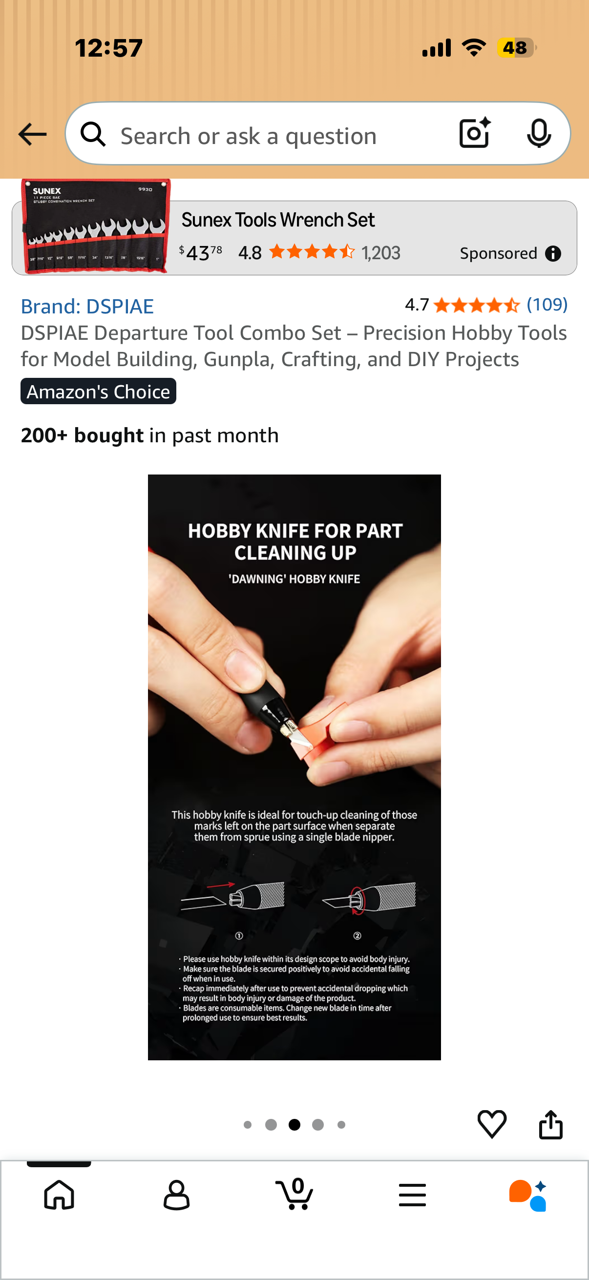 Tool Combo Set – Precision Hobby Tools for Model Building, Gunpla, Crafting, and DIY Projects