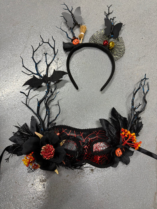 Halloween Mask and Headband