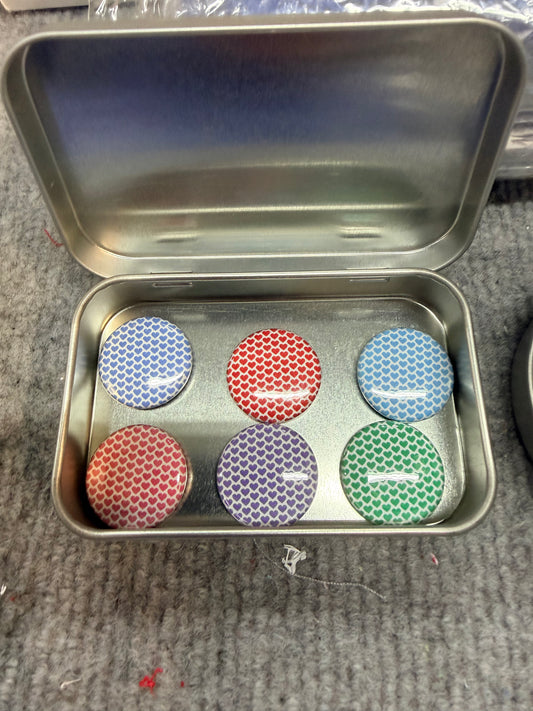 Hearts Magnet Set