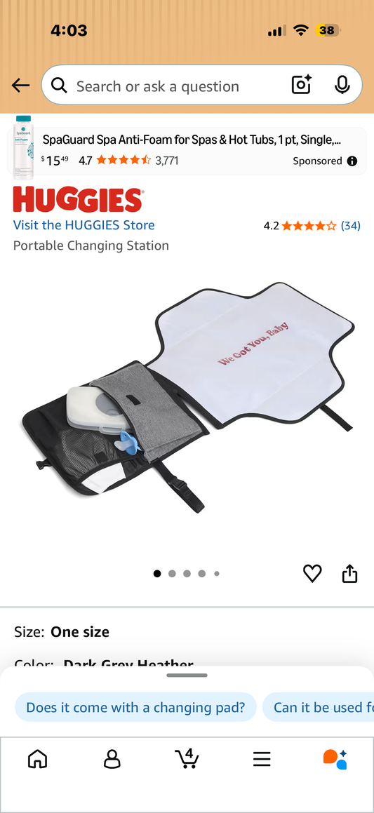 Portable Changing Station