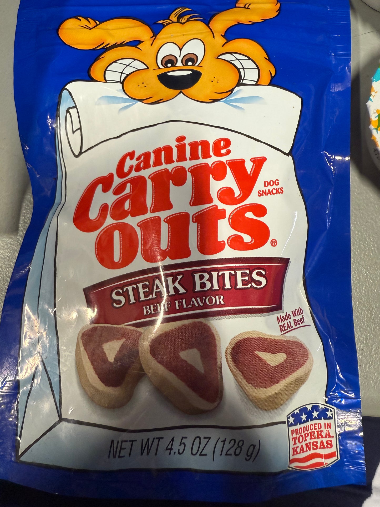 Canine Carry Outs Steak Bites