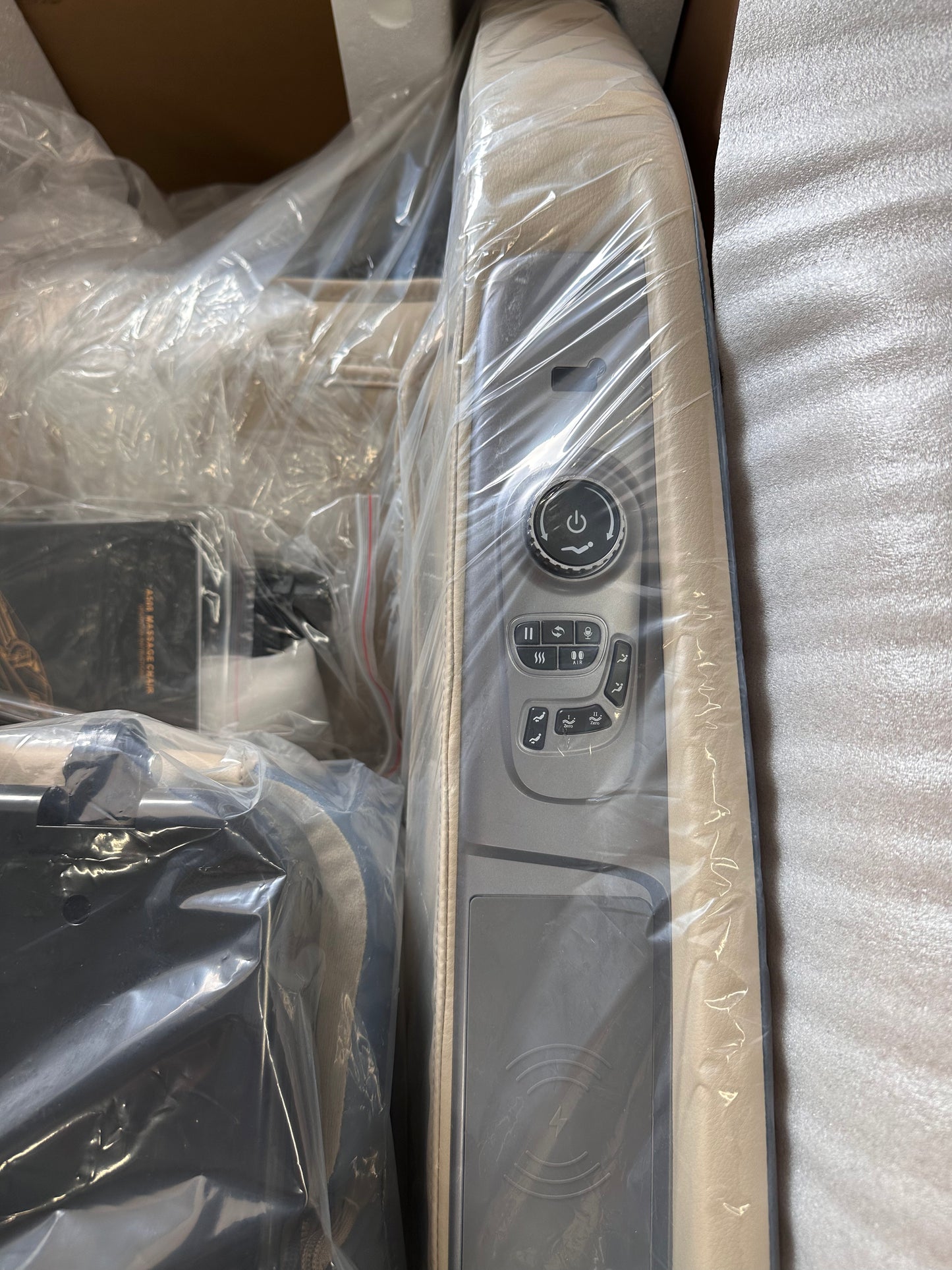 Full Body Zero Gravity Massage Chair with Body Scan, 4D Intelligent Shiatsu Strecth Massage, Back/Leg Heated with Al Voice Control, Bluetooth Speaker, Airbags, SL Track Massage, Blue (R670)