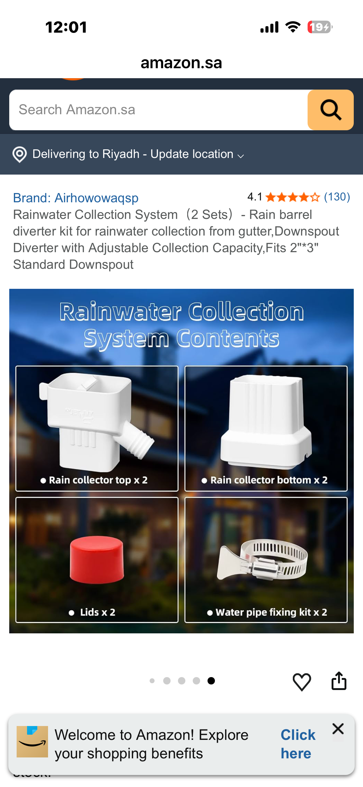 Rainwater Collection System (2 Sets) - Rain barrel diverter kit for rainwater collection from gutter, Downspout Diverter with Adjustable Collection Capacity,Fits 2"*3" Standard Downspout