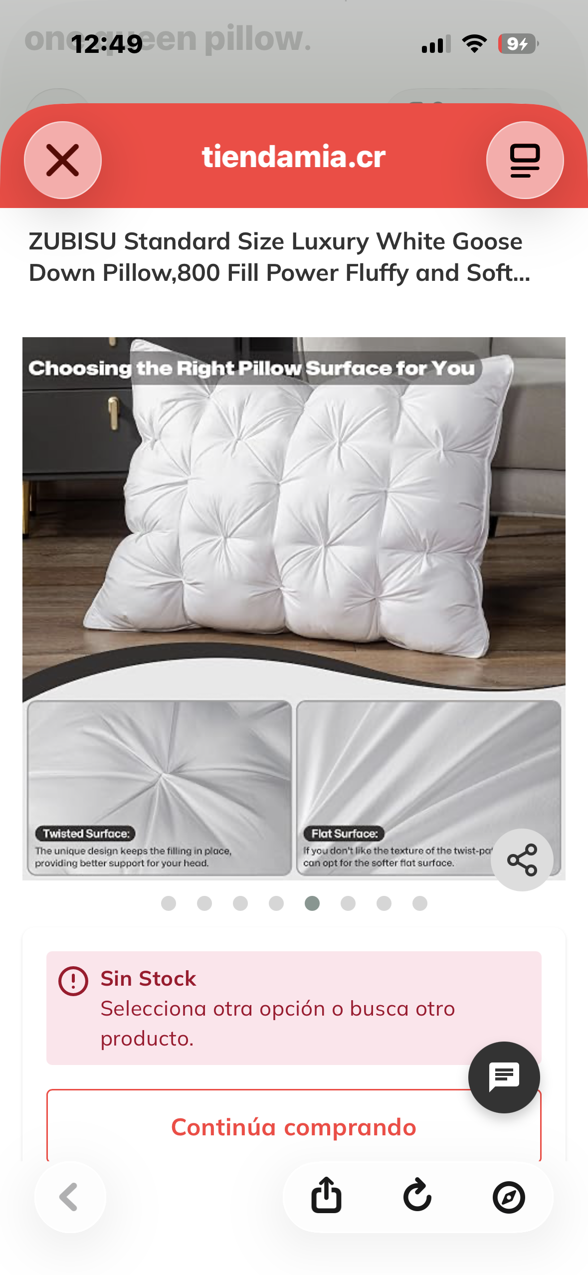 Jolusere Queen Size Luxury White Goose Down Pillow,800 Fill Power Fluffy and Soft Hotel Feather Pillow,Ideal Bed Pillows for Side Sleepers,Pack of 1 (Queen, White)