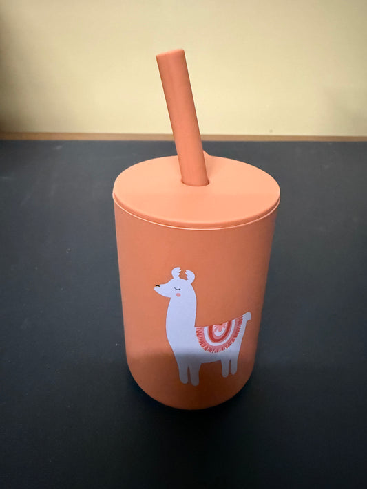 Llama Silicone Drinking Cup forToddlers