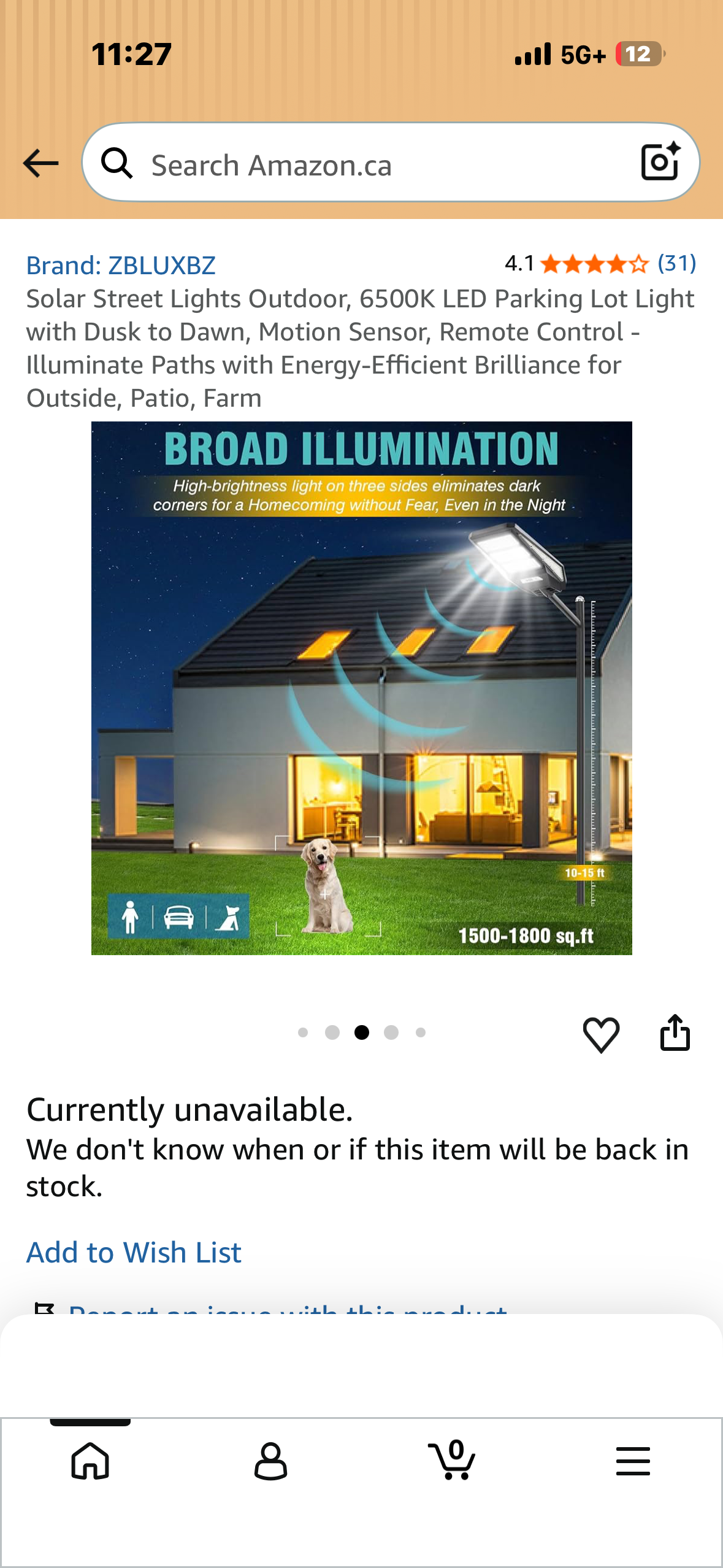 Solar Street Light, 6500K LED Light with Dusk to Dawn, Motion Sensor, Remote Control - Illuminate Paths with Energy-Efficient Brilliance for Outside, Patio, Farm