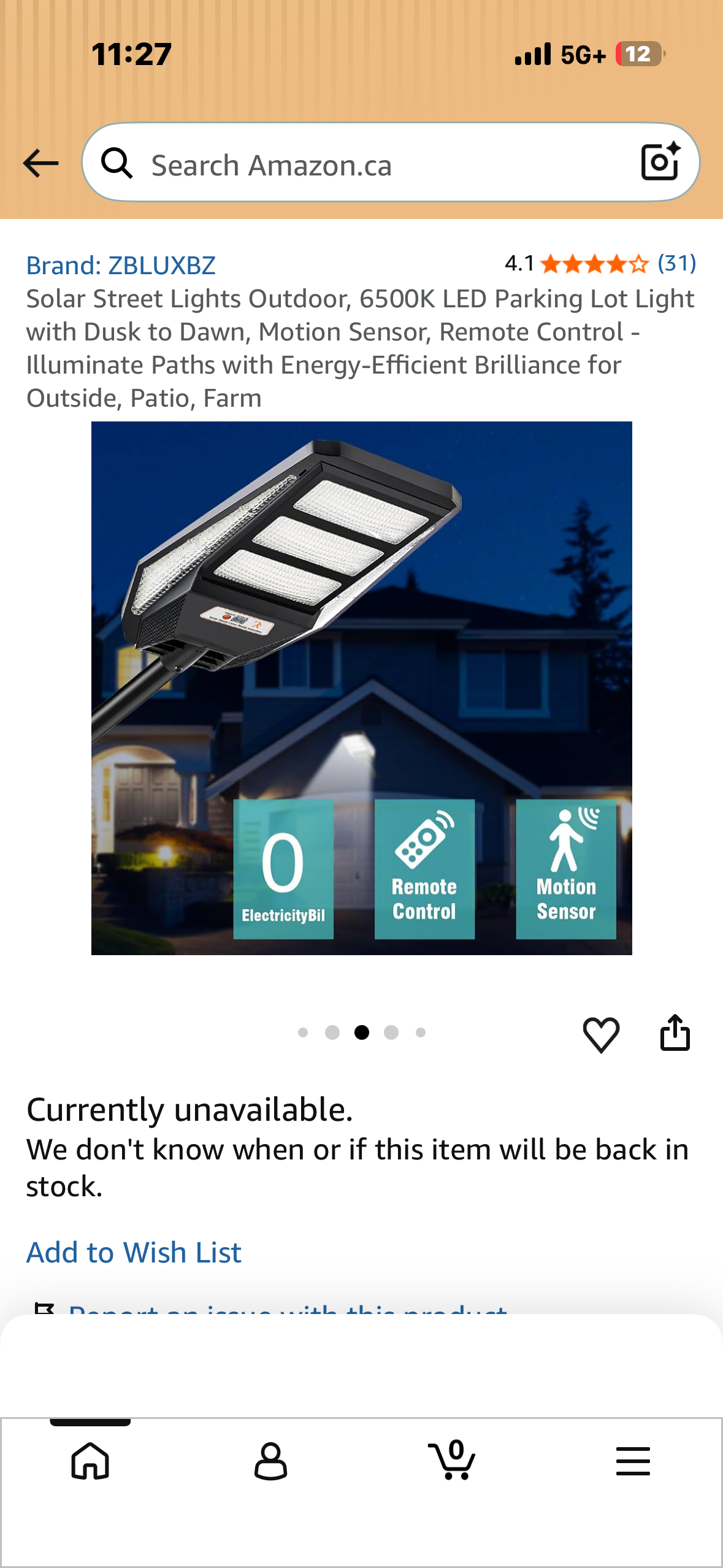 Solar Street Light, 6500K LED Light with Dusk to Dawn, Motion Sensor, Remote Control - Illuminate Paths with Energy-Efficient Brilliance for Outside, Patio, Farm