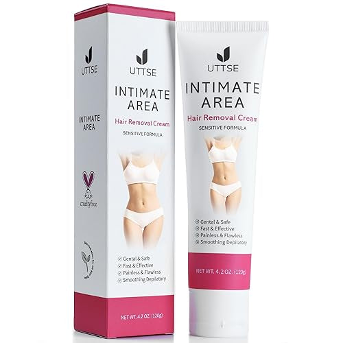 MEOLY Hair Removal Cream for Women: Sensitive Formula for Intimate Area - 4.01oz / 120g…