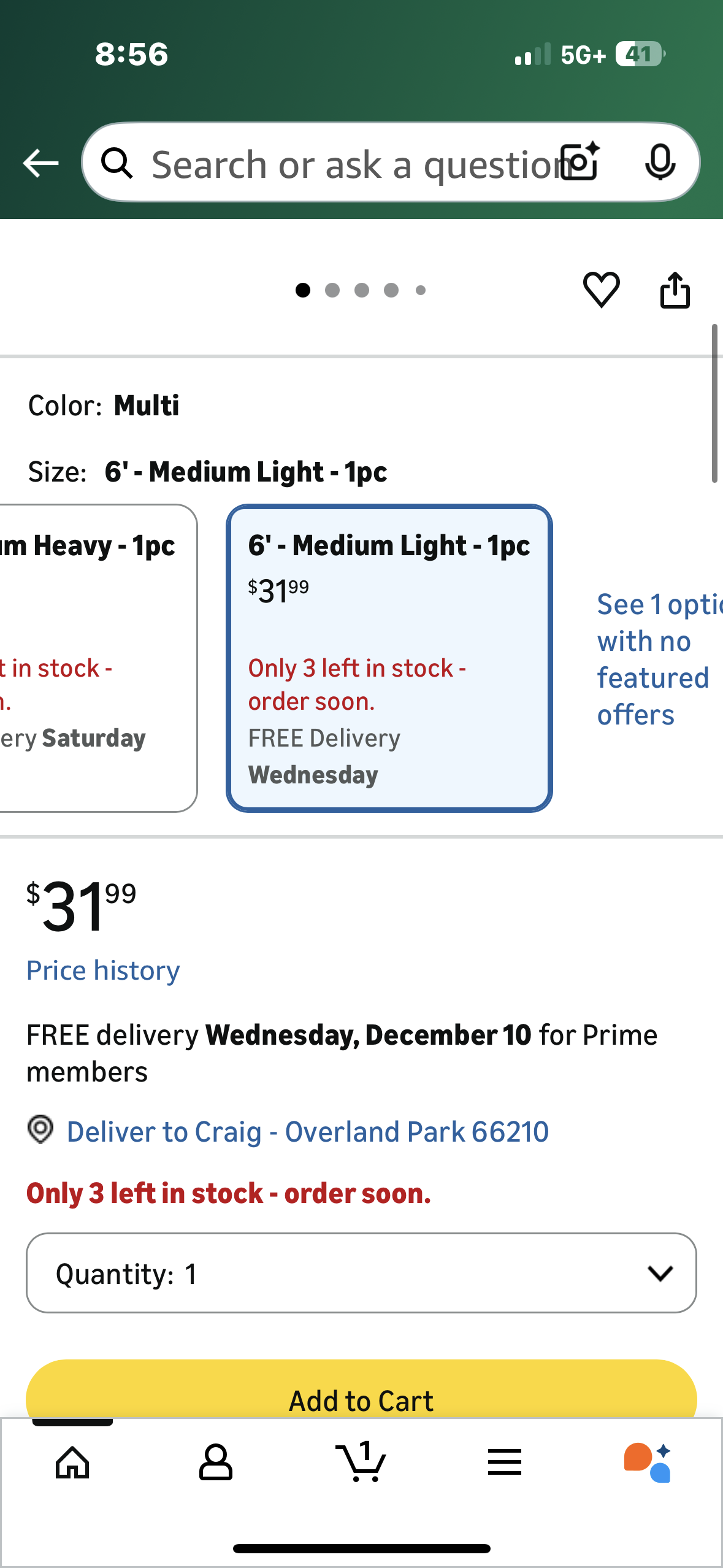 Shakespeare Fishing Rod (W565)