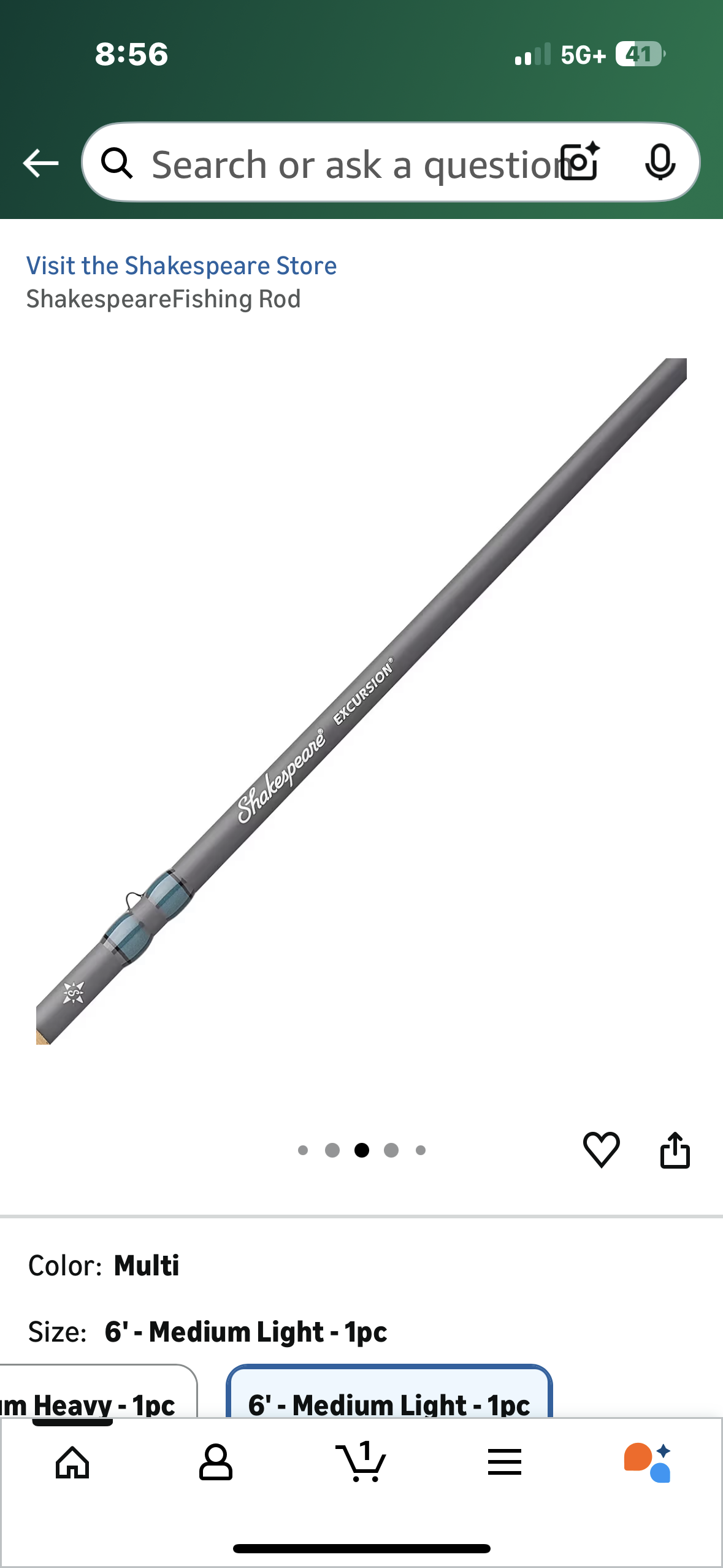 Shakespeare Fishing Rod (W565)