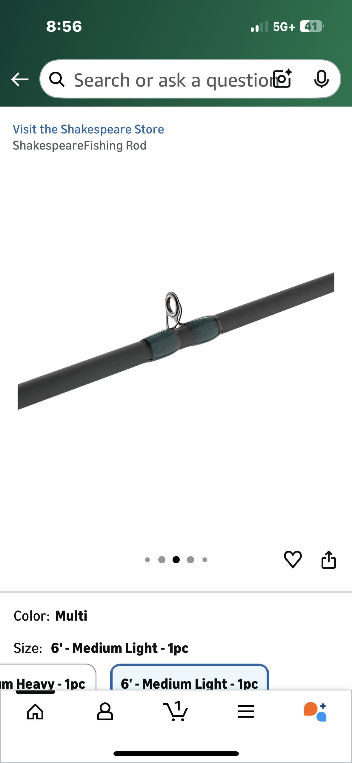 Shakespeare Fishing Rod (W565)