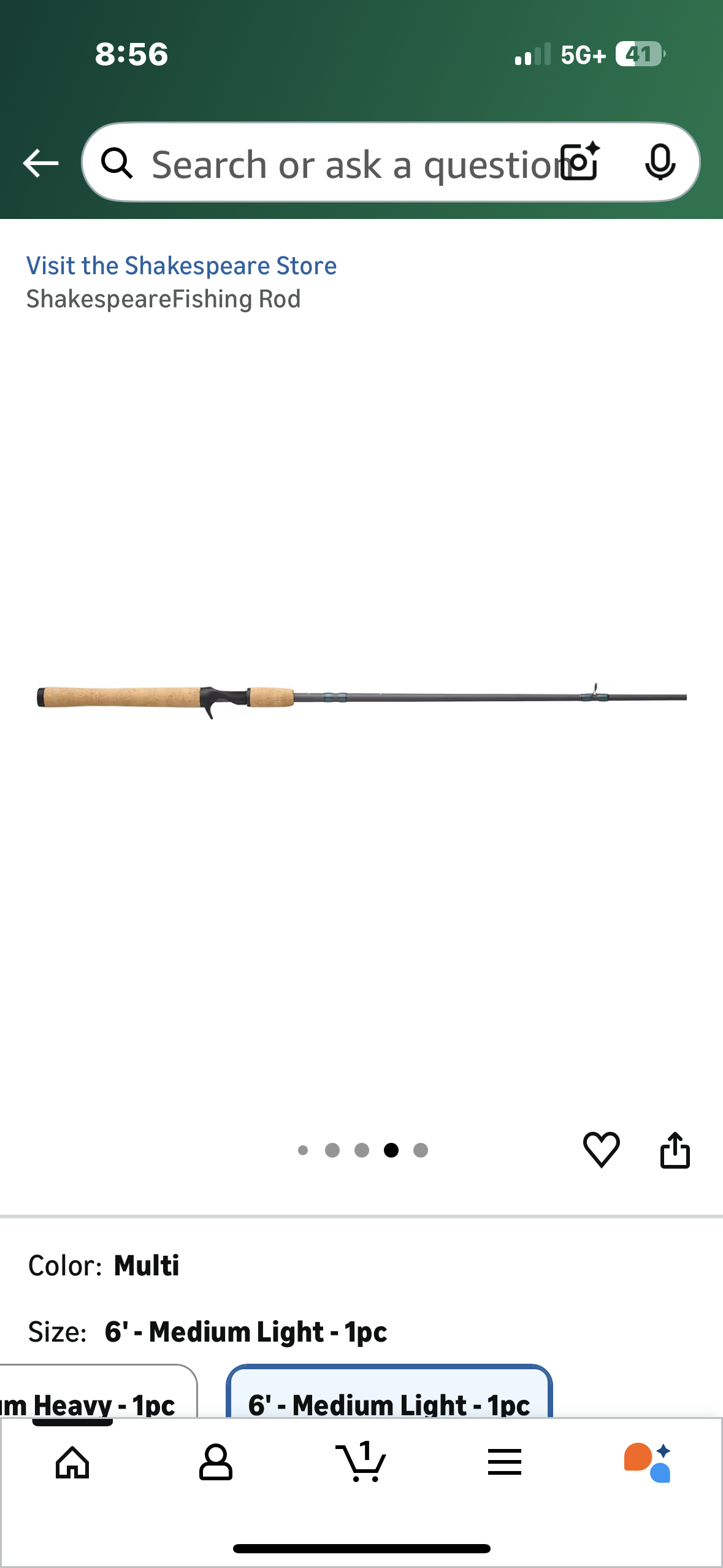 Shakespeare Fishing Rod (W565)