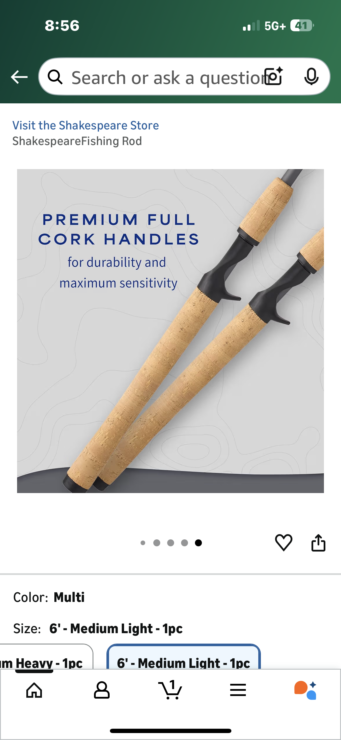 Shakespeare Fishing Rod (W565)