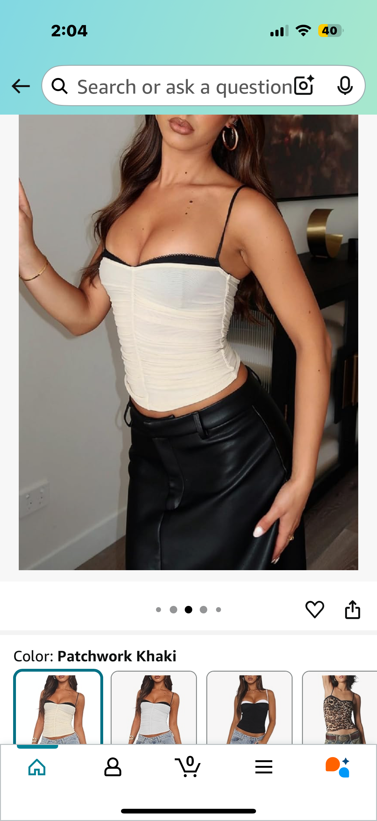 Women's Tank Top Spaghetti Strap Camisoles Sleeveless Square Neck Cami Tops Lace Crop Tank Top Summer Y2K Streetwear (Size Medium )