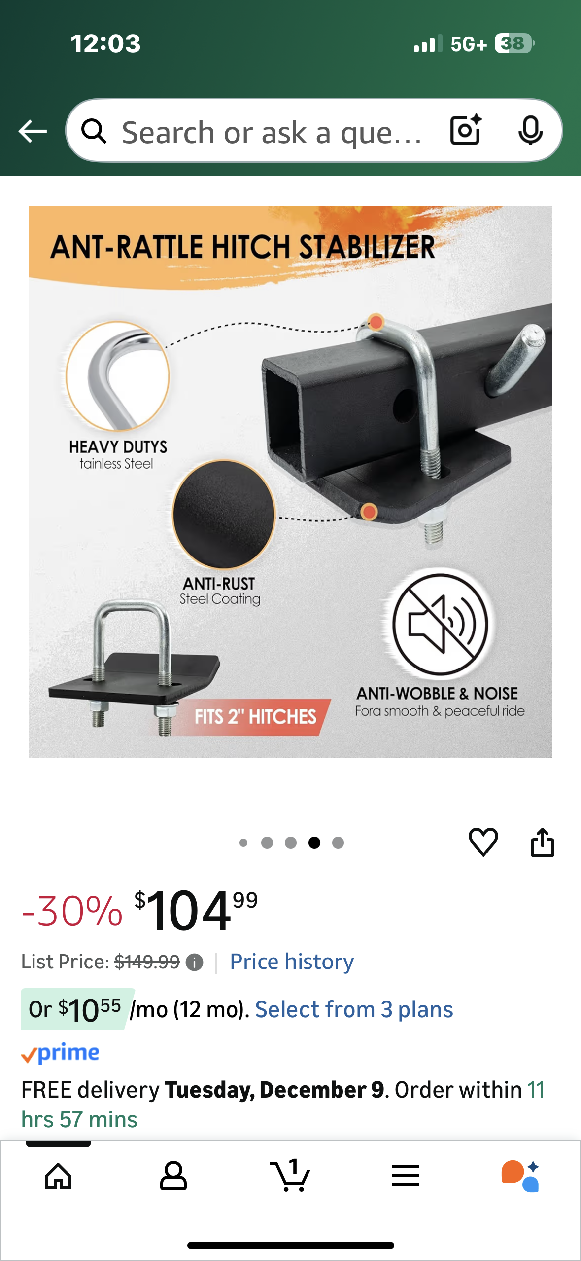 500LBS Motorcycle Hitch Carrier Rack with 47" Loading Ramp, Anti-Tilt Design, Shock Absorption, Heavy-Duty Steel Frame, Fits 2" Receiver and 5" Wide Tires, Easy Load & Transport (G946)