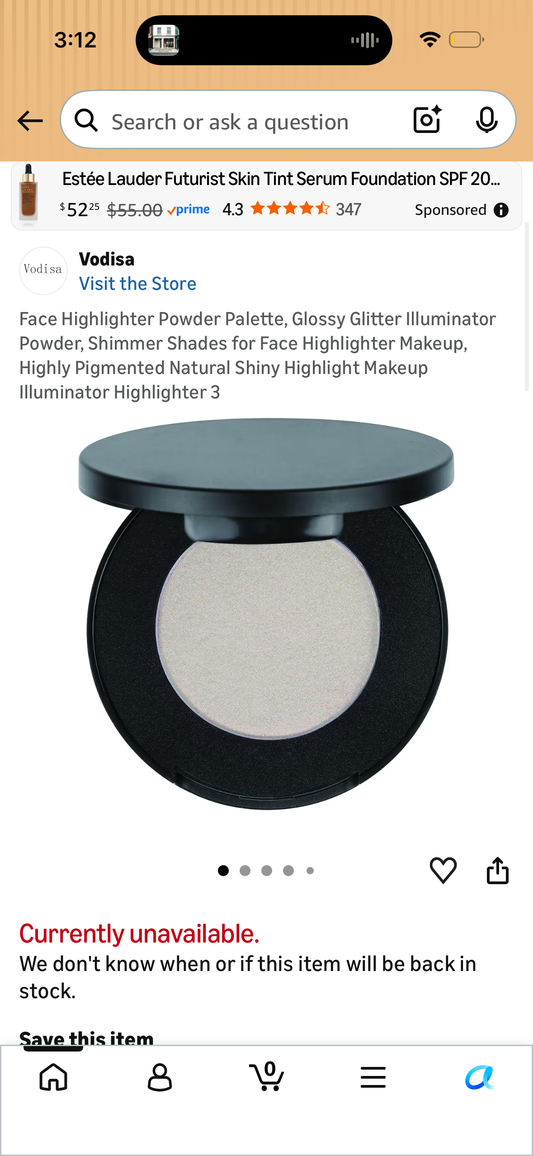 Face Highlighter Powder Palette, Glossy Glitter Illuminator Powder, Shimmer Shades for Face Highlighter Makeup, Highly Pigmented Natural Shiny Highlight Makeup Illuminator Highlighter 3