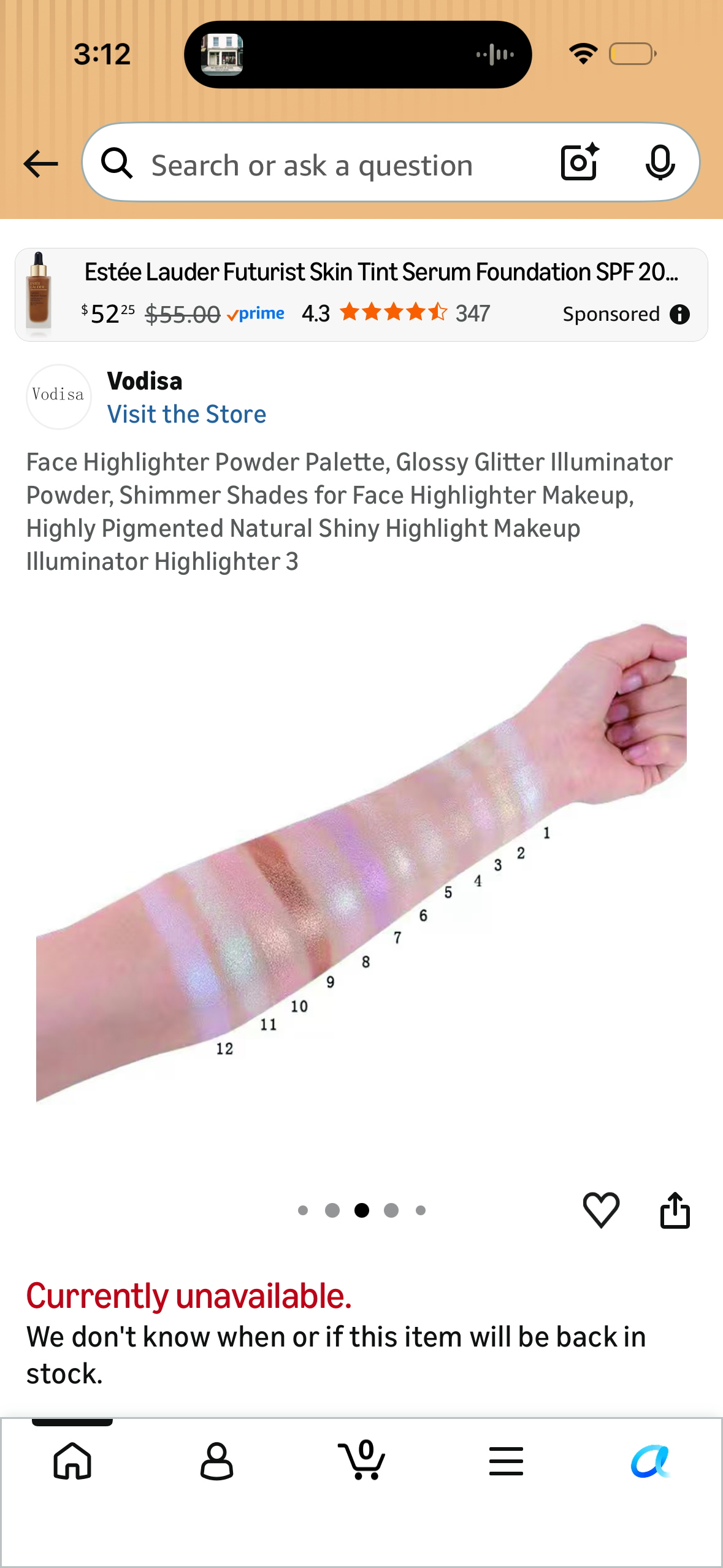 Face Highlighter Powder Palette, Glossy Glitter Illuminator Powder, Shimmer Shades for Face Highlighter Makeup, Highly Pigmented Natural Shiny Highlight Makeup Illuminator Highlighter 3