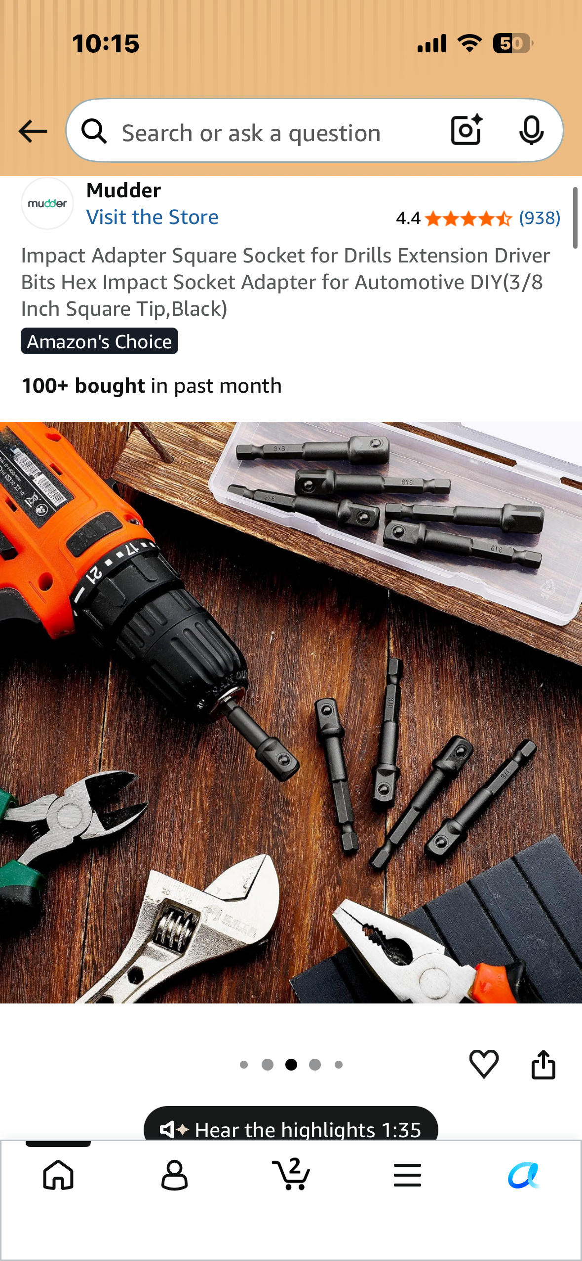 Impact Adapter Square Sockets for Drills, Extension Driver Bits Hex Impact Socket Adapter for (3/8 Inch Square Tip,Black)