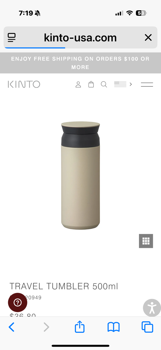 fxgo brands water bottle Travel Tumbler - Insulated Bottle Small) water bottle cup creative simple kinto coffee mugs 500ml, White