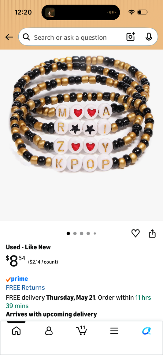 K-Pop Demon Hunters Bracelet, 7 Pack