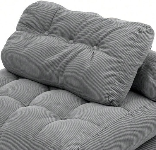 PulseFay Pillow for Folding Sofam Grey