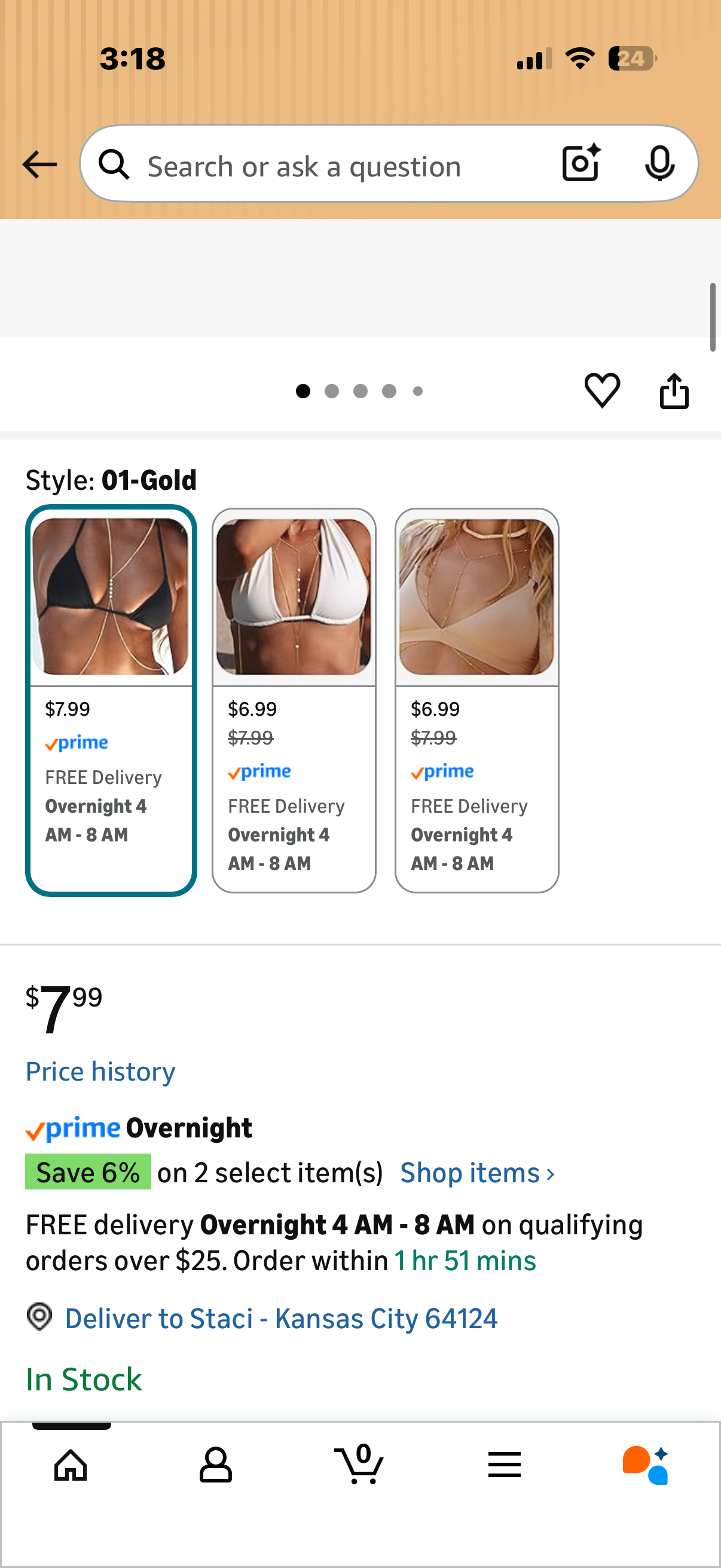 14K Gold Sexy Body Chains for Women, Waist Chain Beach Jewelry, Chain Belts for Women Fashion Summer Body Jewelry