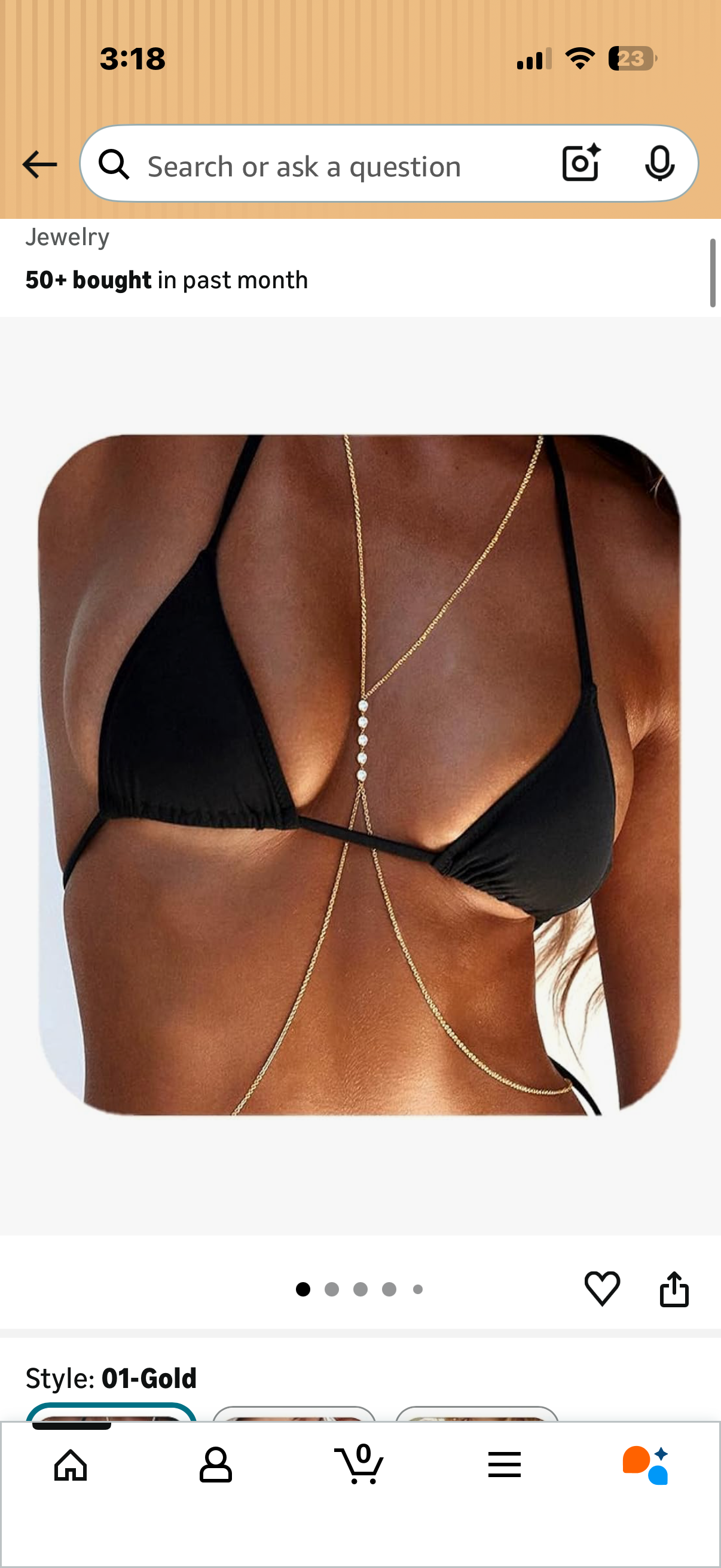 14K Gold Sexy Body Chains for Women, Waist Chain Beach Jewelry, Chain Belts for Women Fashion Summer Body Jewelry