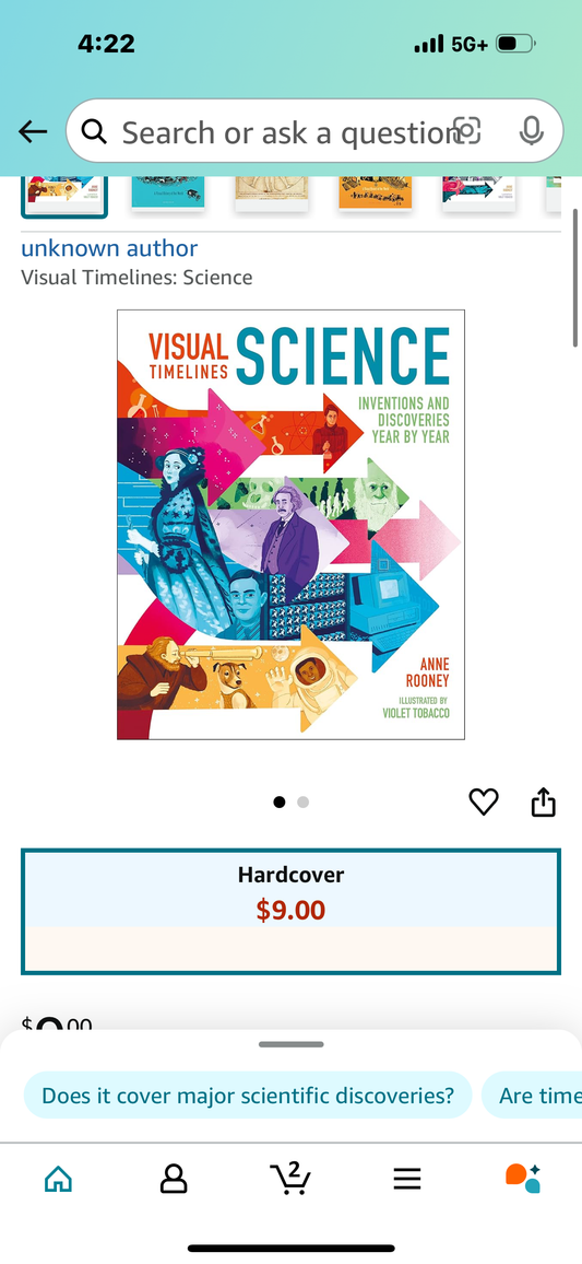Visual Timelines: Science