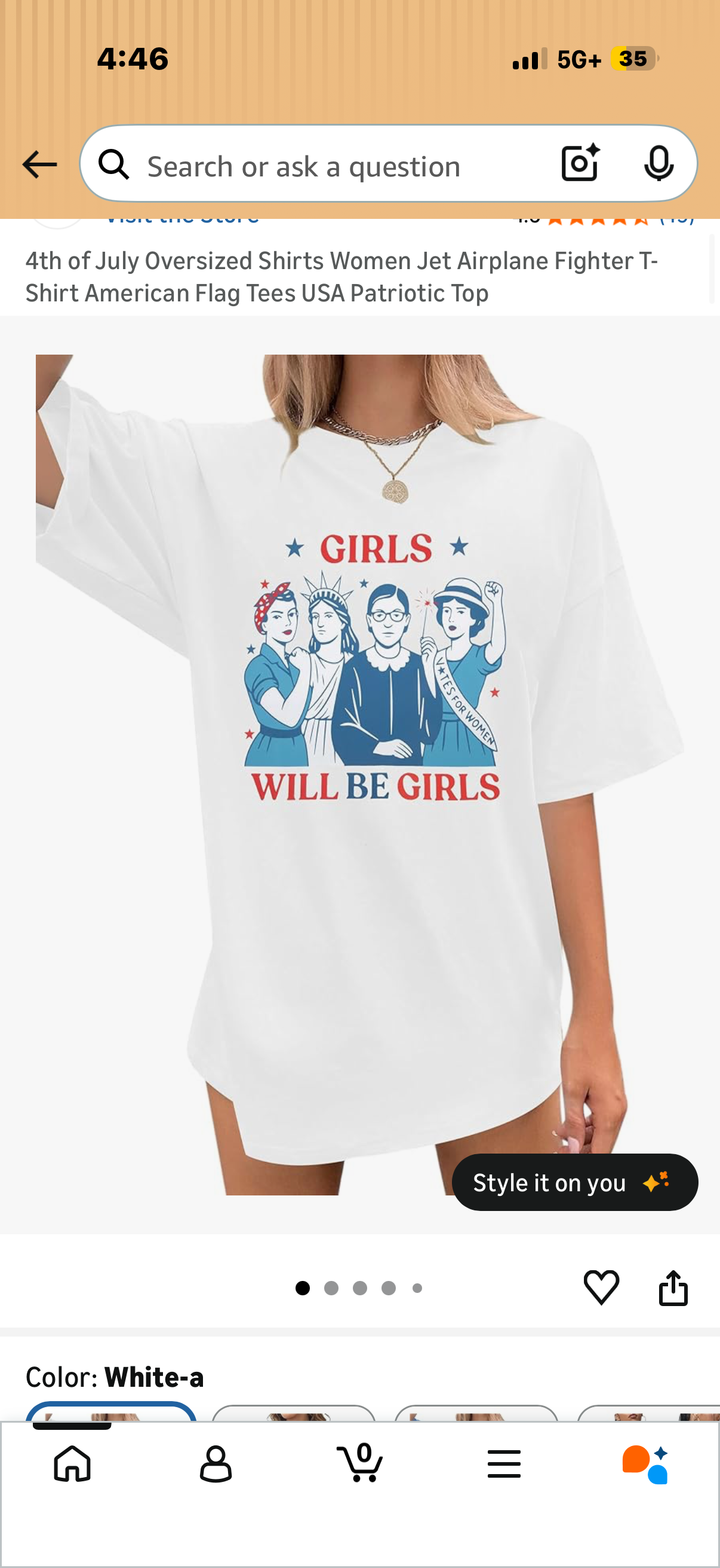 Girls Will Be Girls TShirts Women Jet Airplane Fighter T-Shirt American Flag Tees (Size Small to 2XL available)
