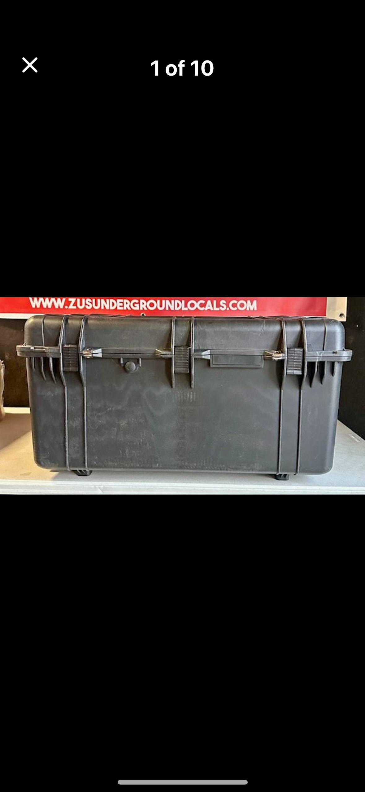 New - MEIJIA Portable Waterproof Protective Case with Customizable Foam approx 33”x28”x18” (G518)