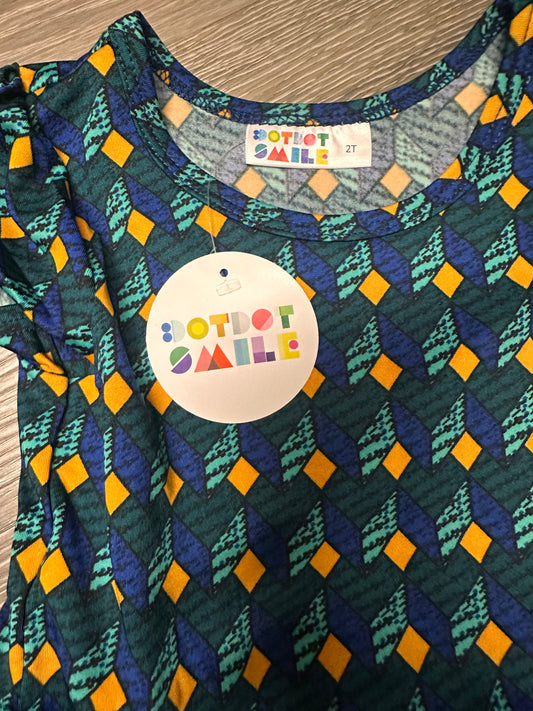 Dotdot Smile AbstractDress Size 2T
