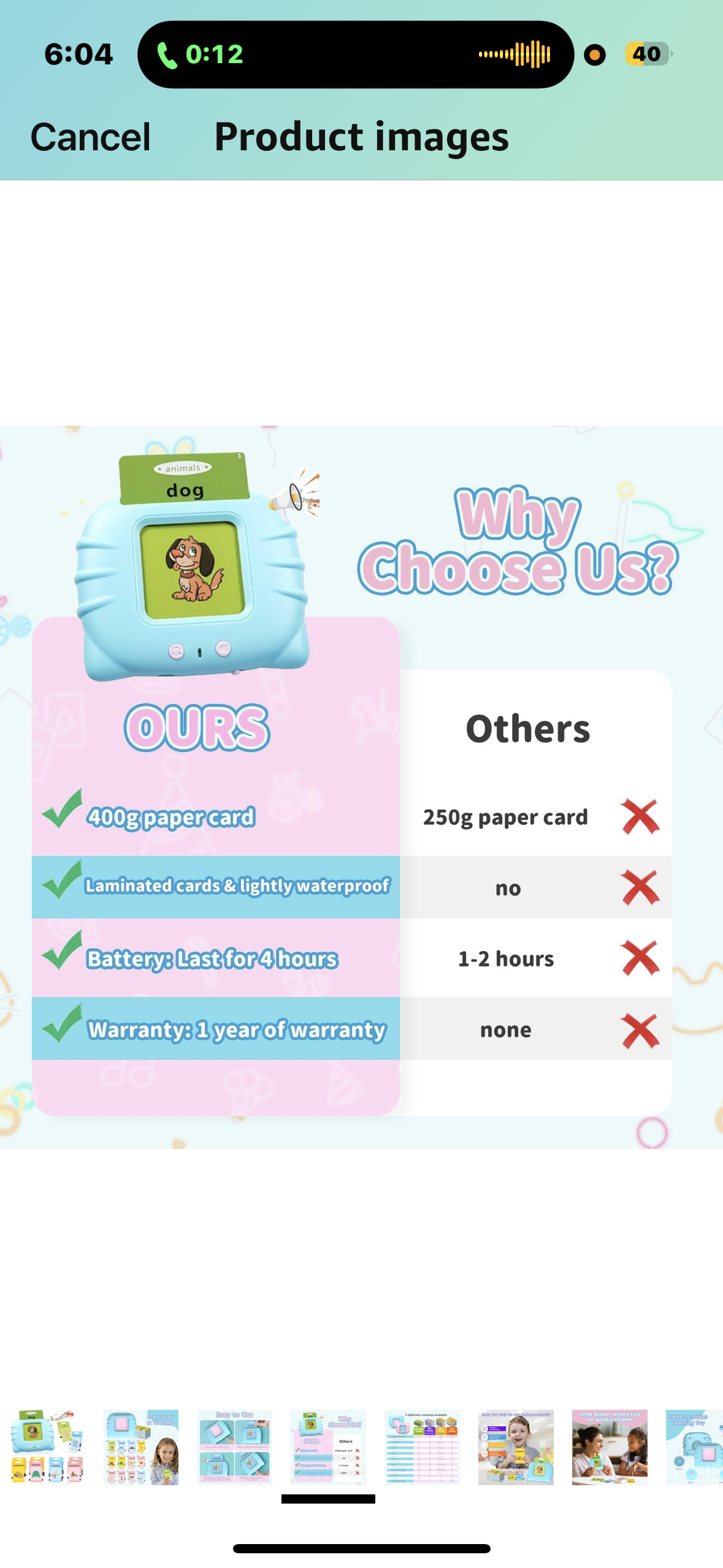 QuTZ Toddler Learning Toys for 2 3 4 5 Year Old Boys and Girls, Eduacational Talking Flash Cards Autism Sensory Speech Therapy Toy for Autistic Children, Montessori Toys for Toddlers, 224 Sight Words